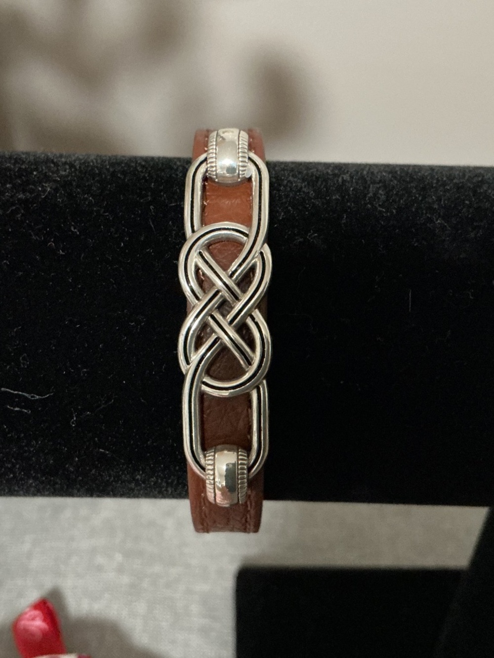 Brighton Interlok Braid Leather Bracelet - NWT